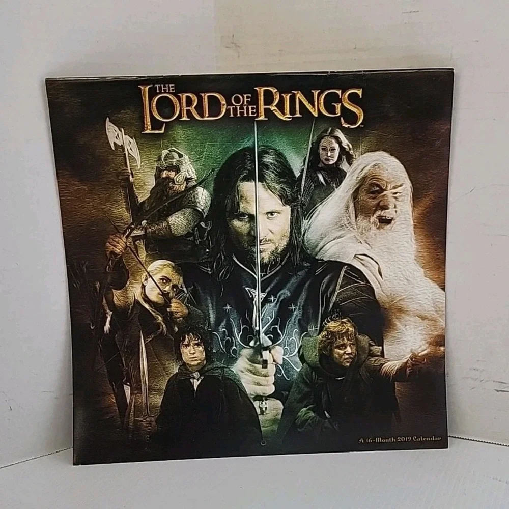 LORD OF THE RINGS 2018 Calendar Orlando Bloom